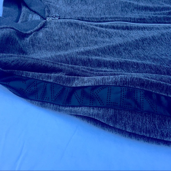 Calvin Klein Gray Track Jacket, Sleeve Detail - Picture 7 of 12